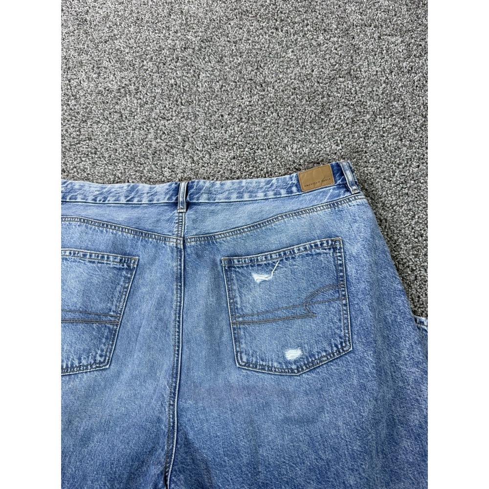 American Eagle Curvy Mom Jeans Women's Size 22 Blue - Picture 7 of 13
